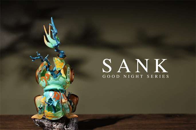 Sank Good Night Series - China Golden Dawn Art Figure