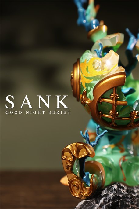 Sank Good Night Series - China Golden Dawn Art Figure