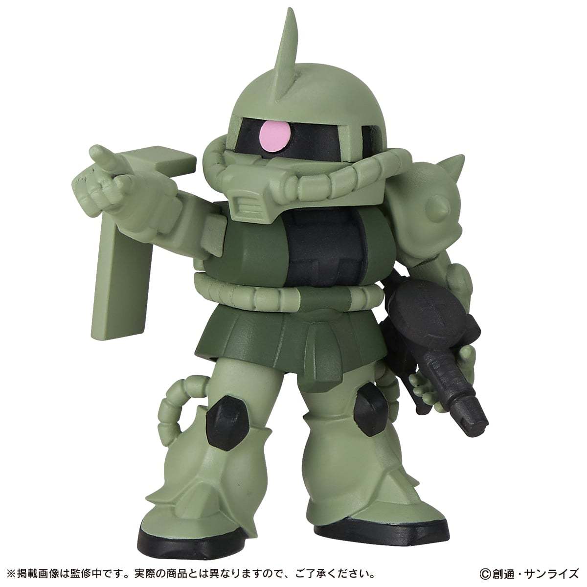 Mobile Suit Gundam Narabundesu Zaku Complete Set of 5 Gashapon