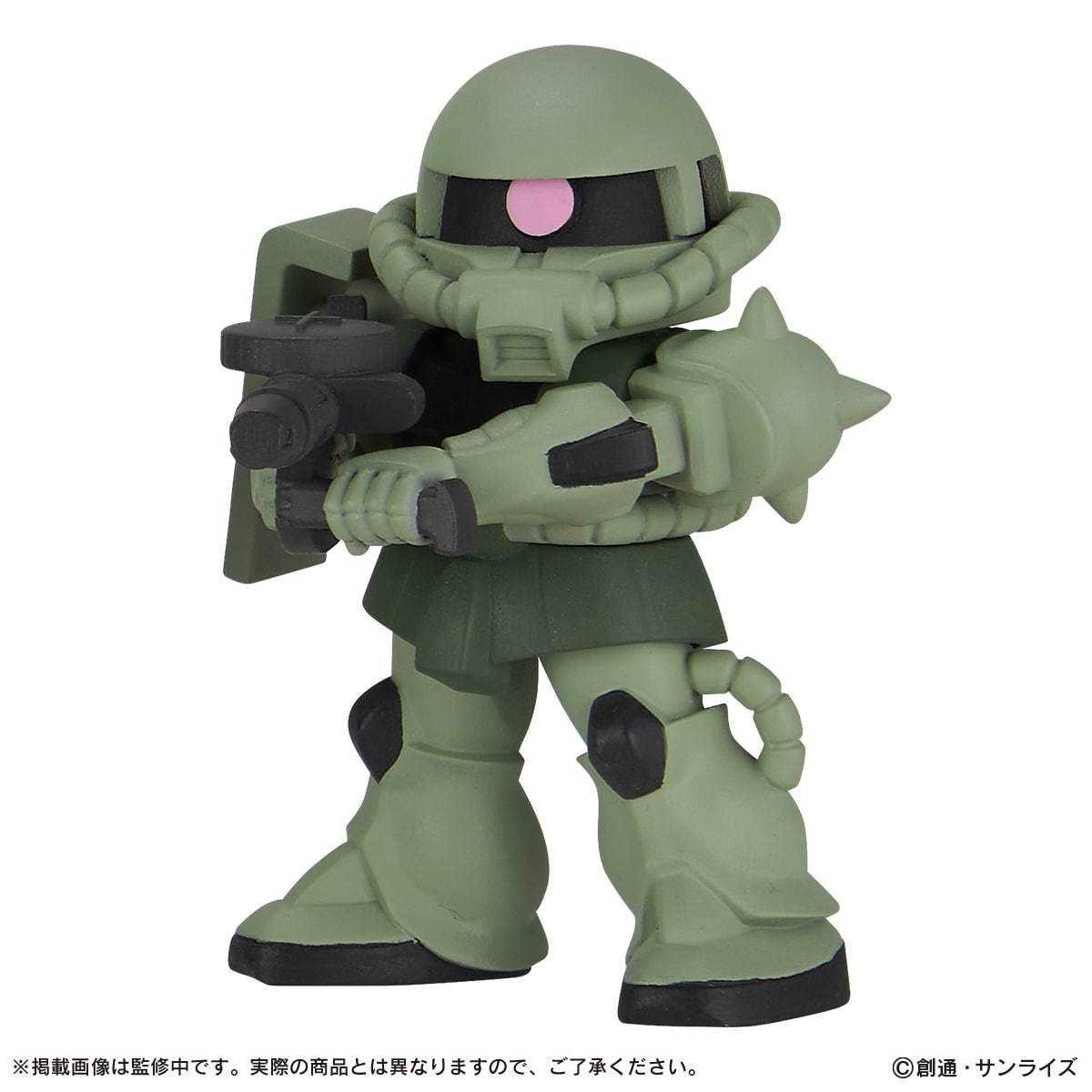 Mobile Suit Gundam Narabundesu Zaku Complete Set of 5 Gashapon