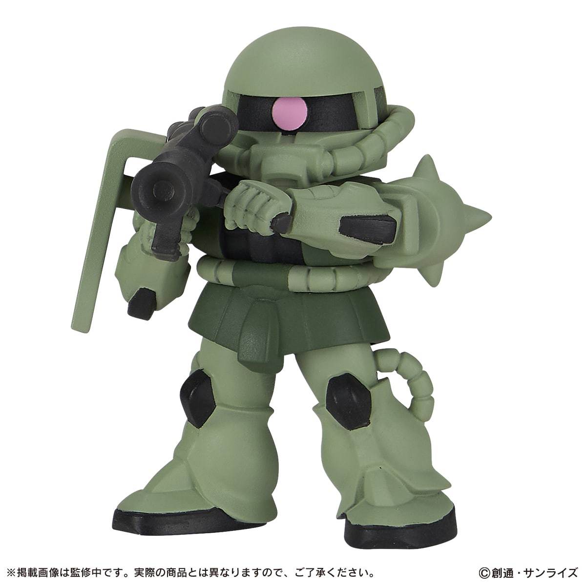 Mobile Suit Gundam Narabundesu Zaku Complete Set of 5 Gashapon