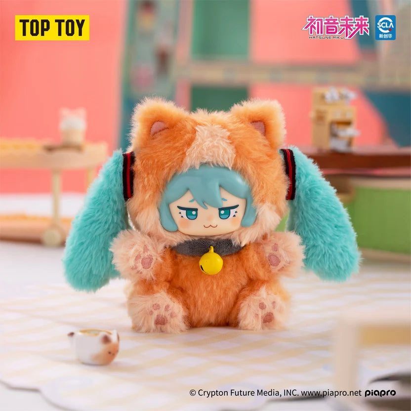 TOPTOY Hatsune Miku Milk Tea Cup Series Vinyl Plush Blind Box