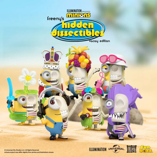 Hidden Dissectibles Minions Series 01 (Vacay ed.) PREORDER