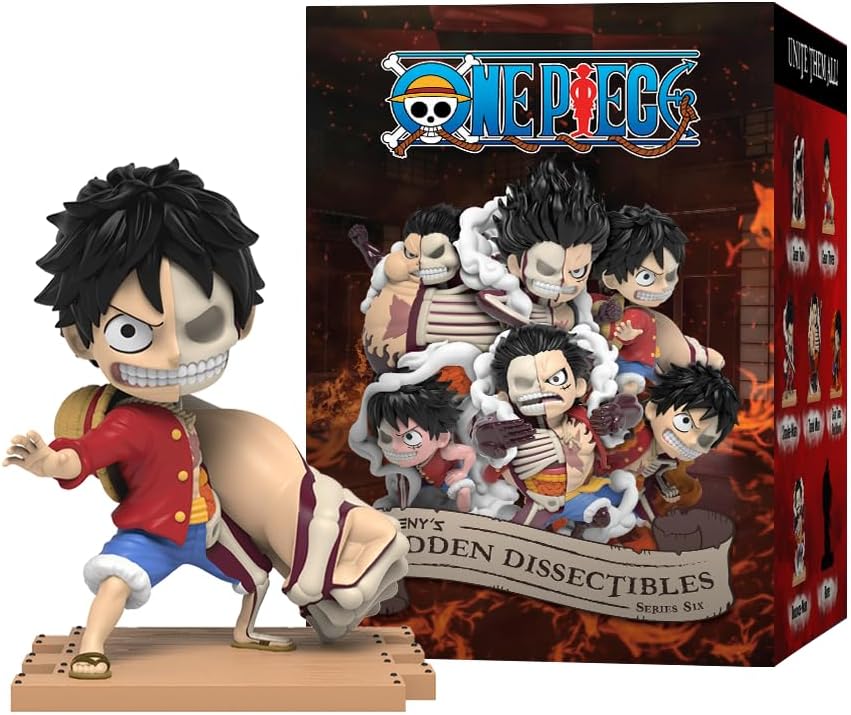 monkey d luffy gear 6 Freeny's Hidden Dissectibles: One Piece (Luffy Gears Edition) Box of 6 – Sunny Studio