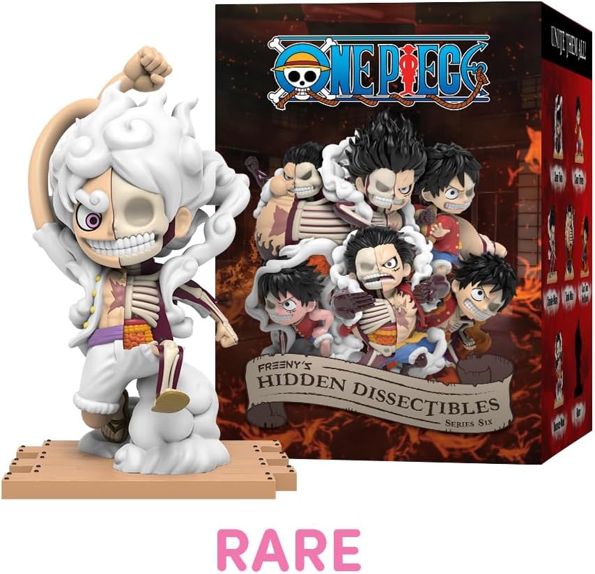 luffy 6th gear Freeny's Hidden Dissectibles: One Piece (Luffy Gears Edition) Box of 6 – Sunny Studio