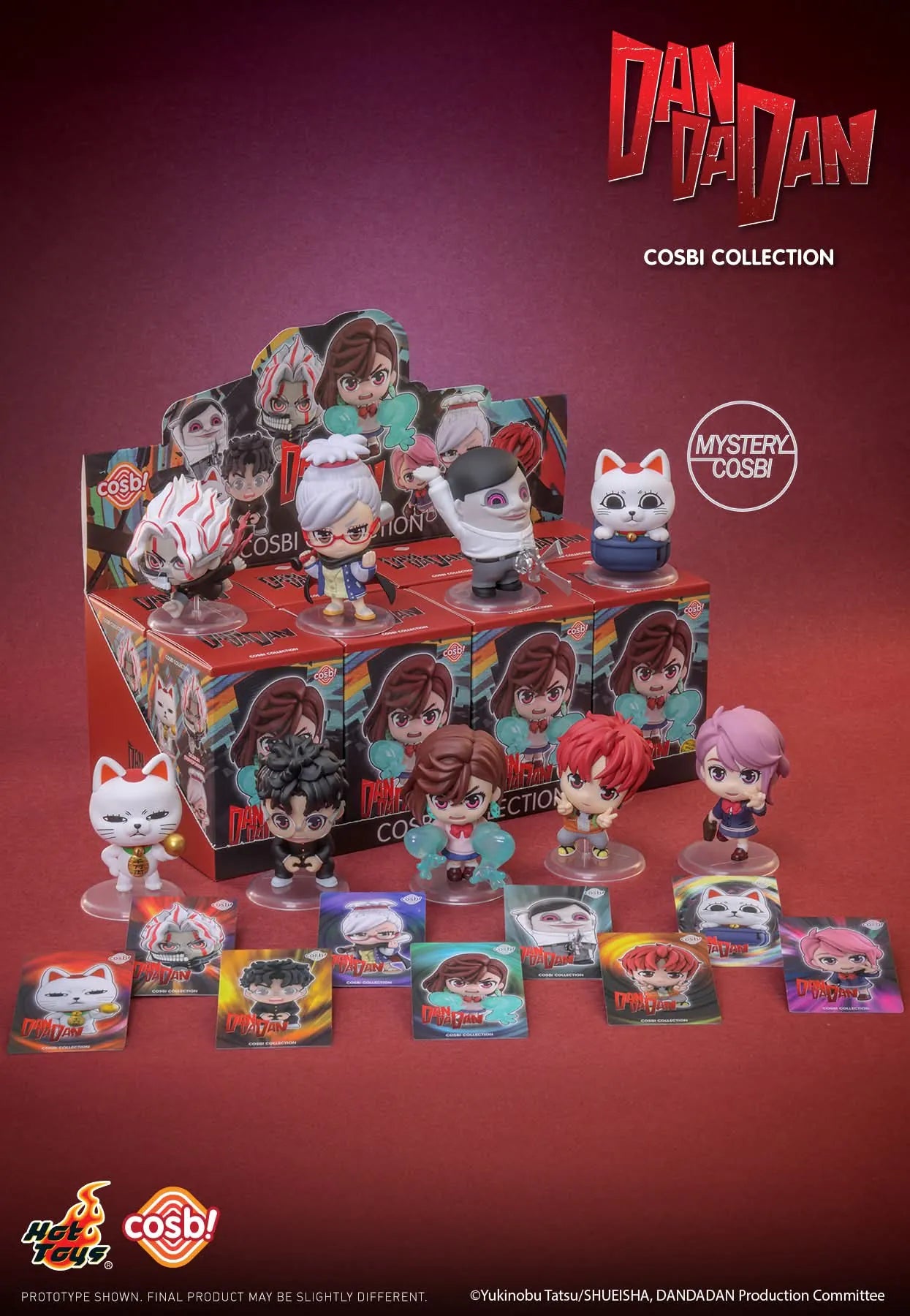 Hot Toys Dan Da Dan Cosbi Collection Dandadan Blind Box Figure
