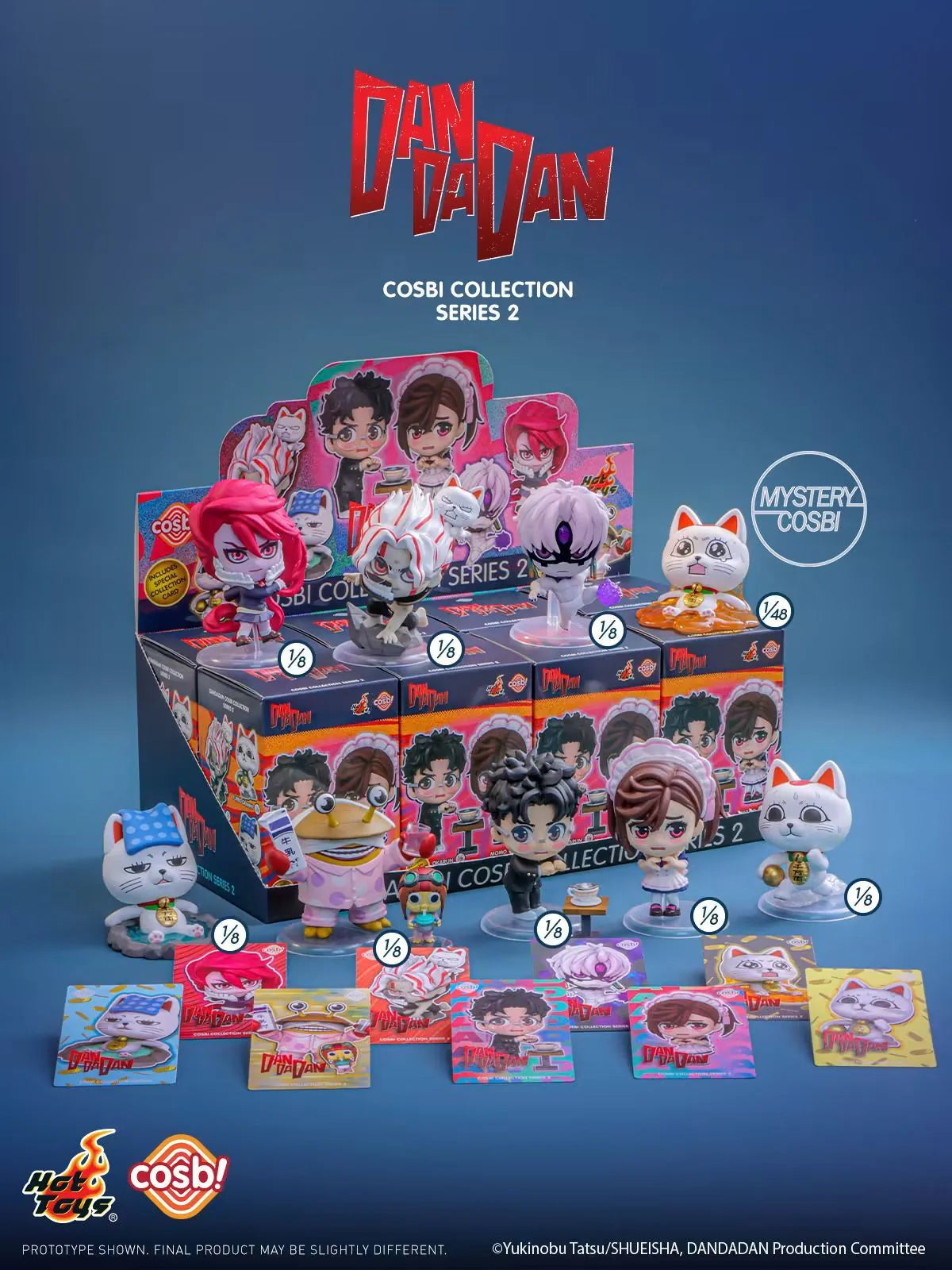 Hot Toys Dan Da Dan Cosbi Collection Series 2 Dandadan