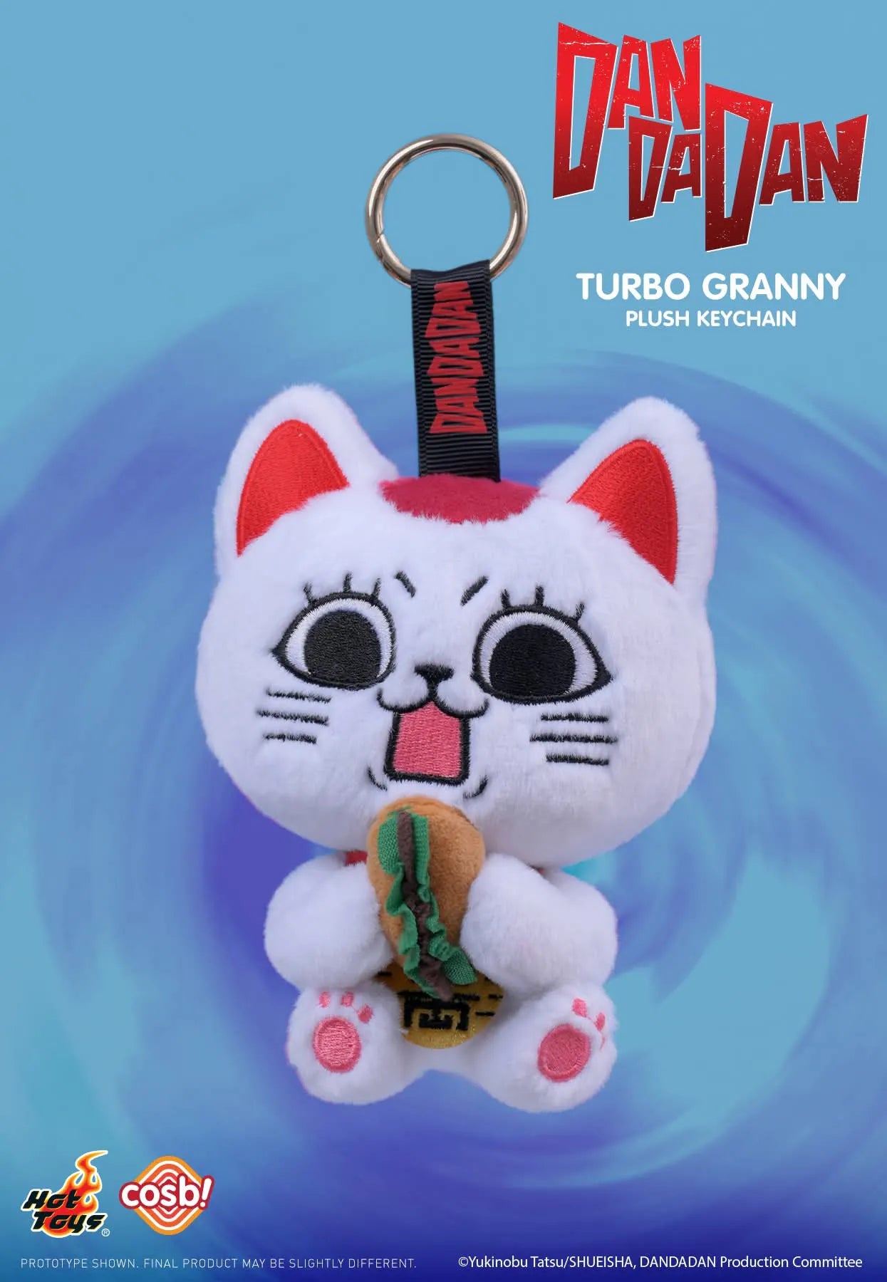 Hot Toys Dan Da Dan Turbo Granny Cosbi Plush Keychain Collection