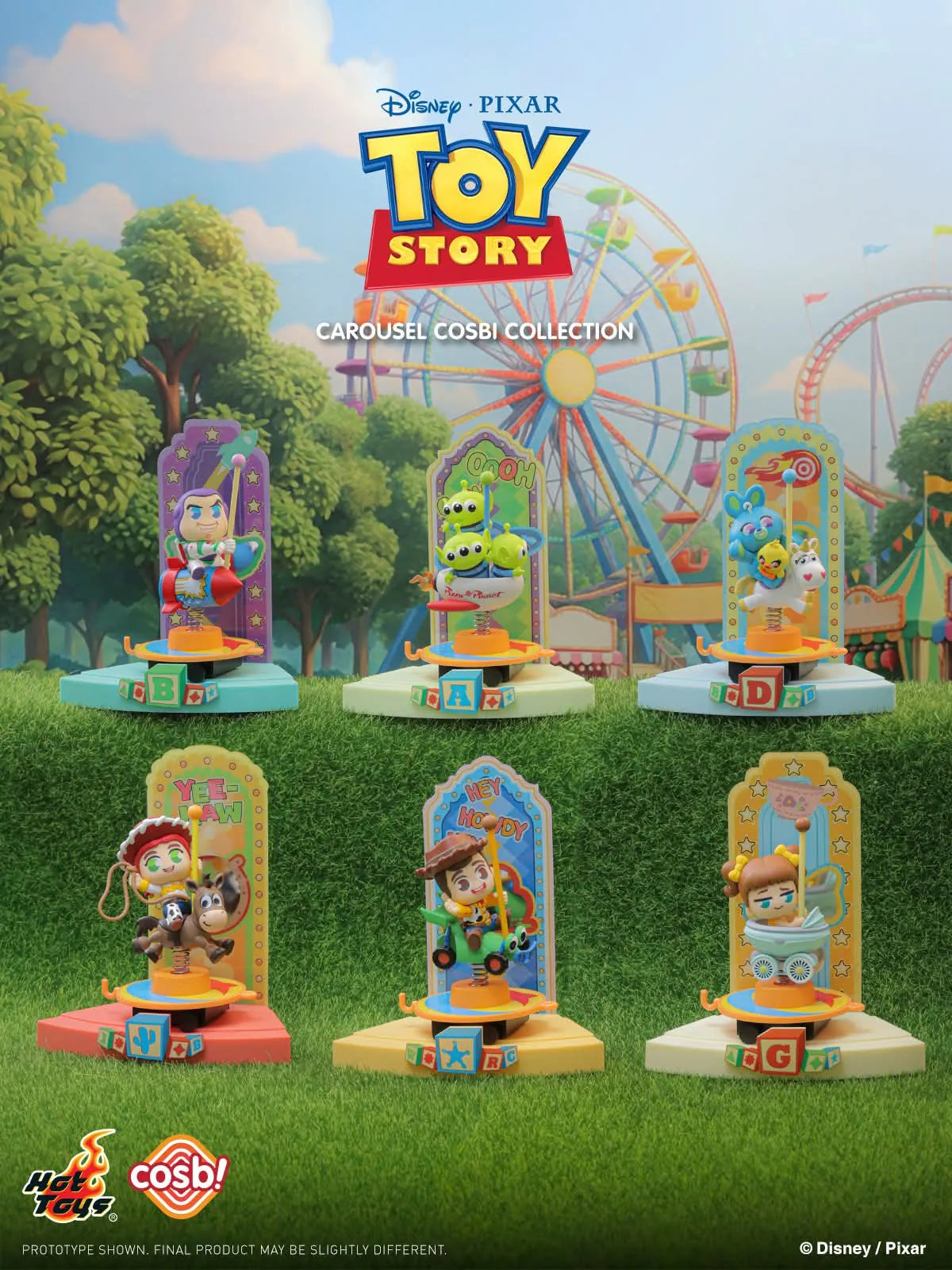 Hot Toys Disney Toy Story Carousel Cosbi