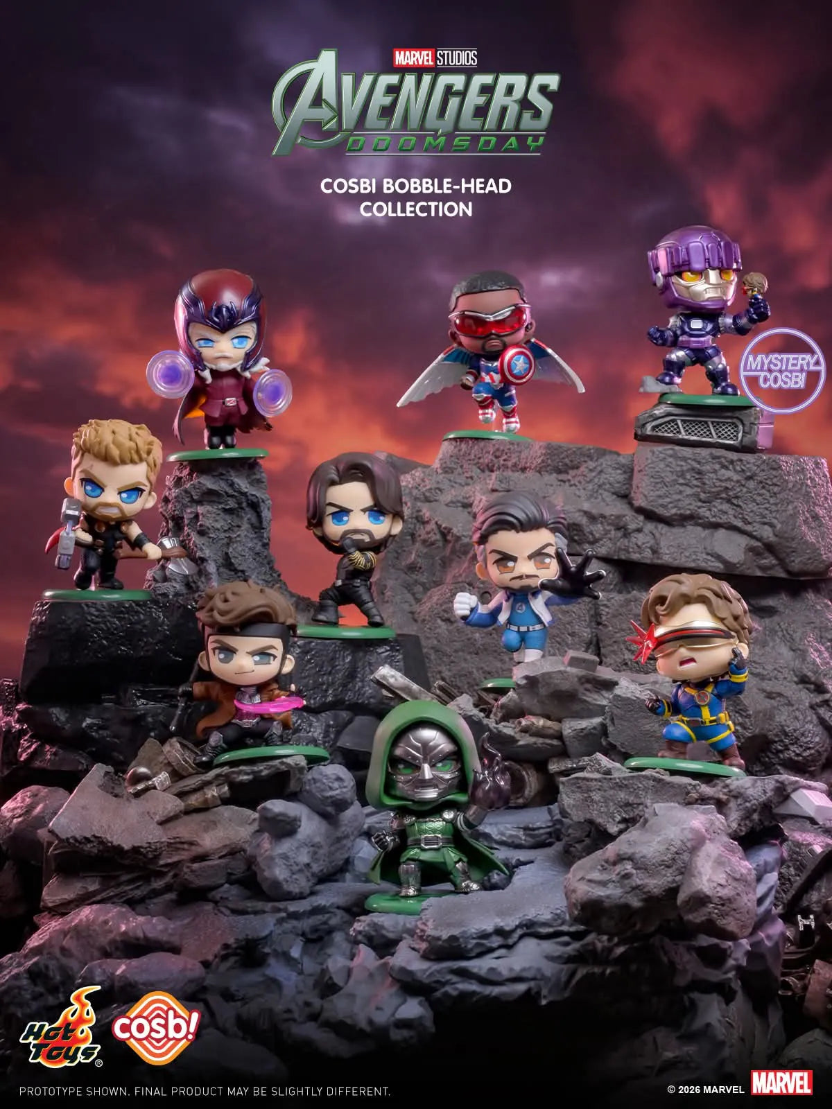 Hot Toys Marvel Avengers Doomsday Cosbi Collection