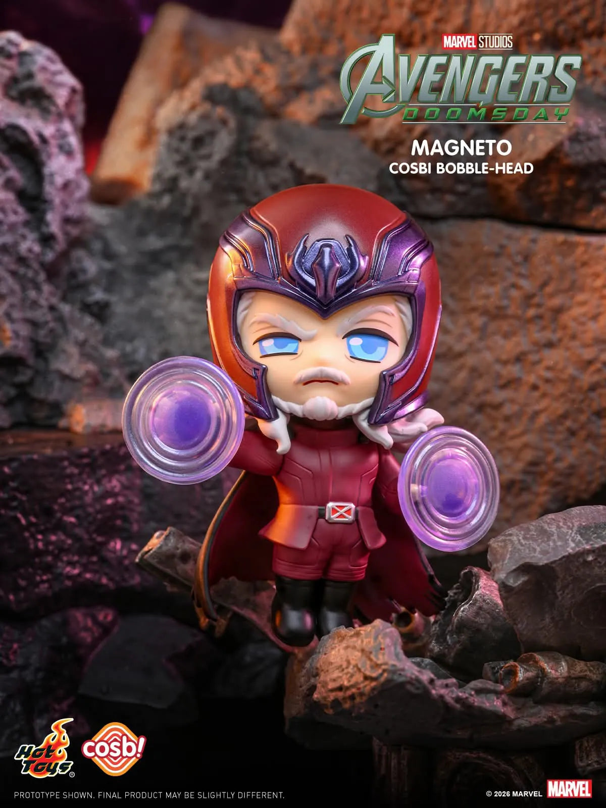 Hot Toys Marvel Avengers Doomsday Cosbi Collection Magneto