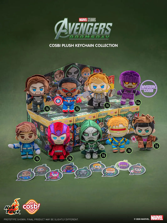 Hot Toys Marvel Avengers Doomsday Cosbi Plush Keychain