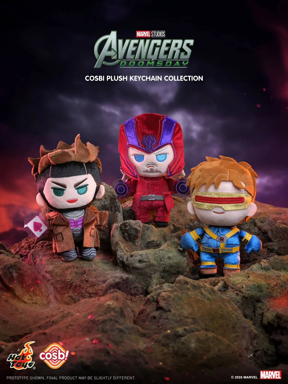 Hot Toys Marvel Avengers Doomsday Cosbi Plush Keychain