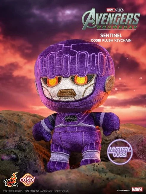 Hot Toys Marvel Avengers Doomsday Cosbi Plush Keychain Sentinel
