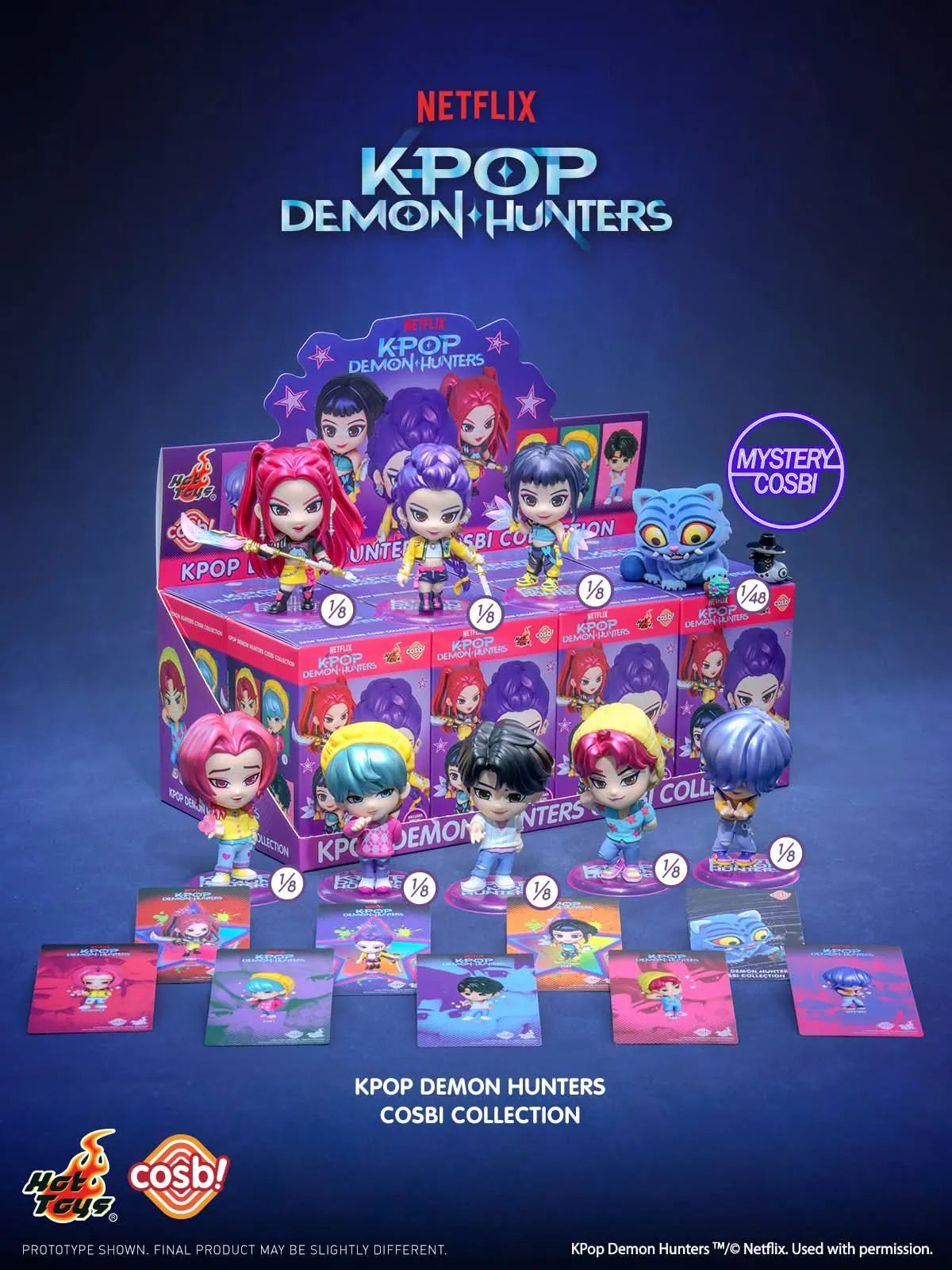 Hot Toys Netflix K-Pop Demon Hunters Cosbi Collection