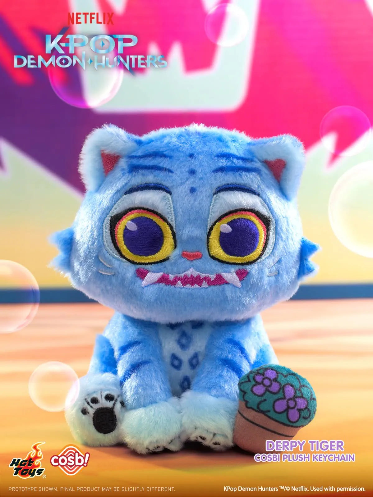 Hot Toys Netflix K-Pop Demon Hunters Cosbi Plush Keychain Collection