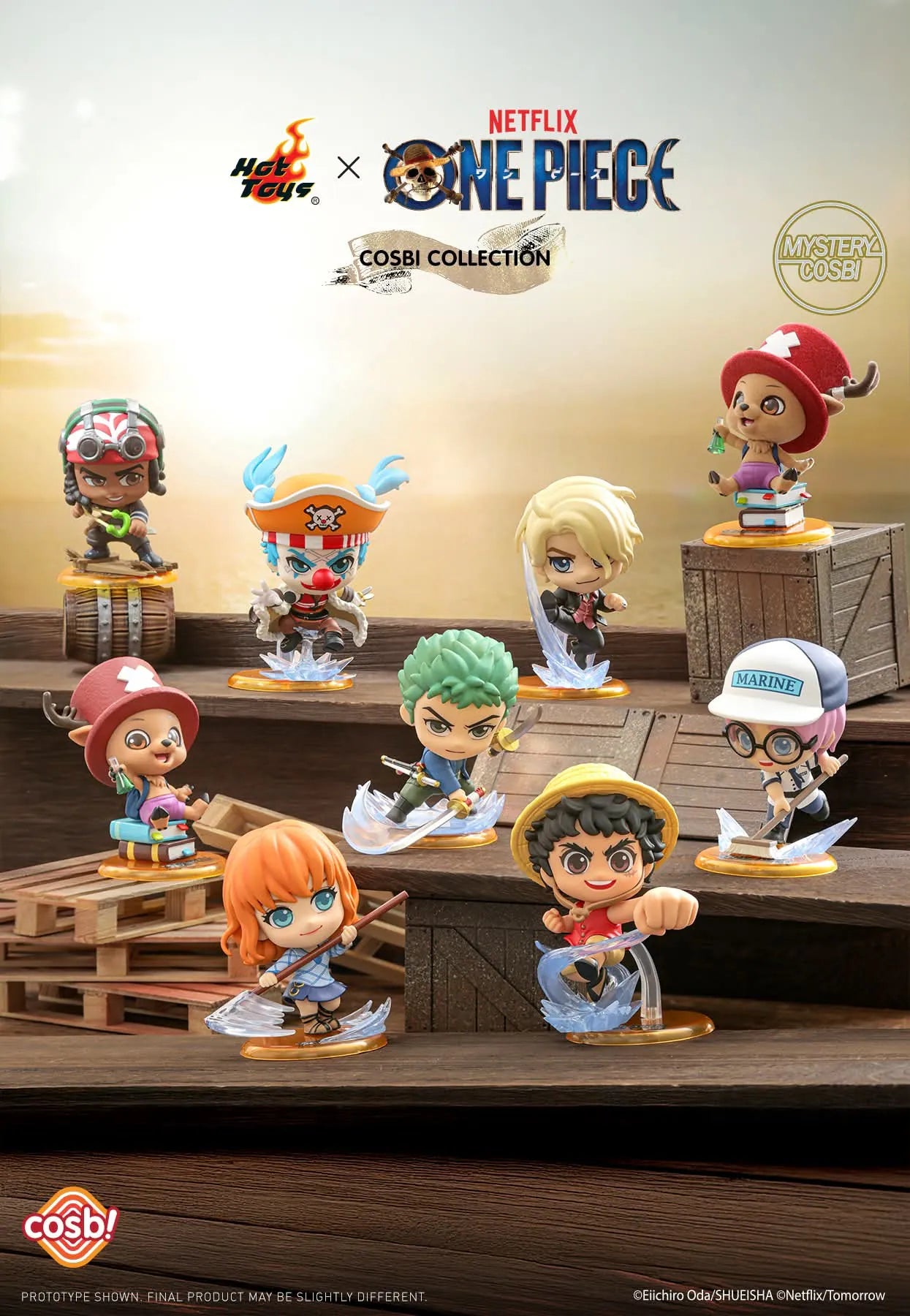 Hot Toys Netflix One Piece Cosbi Collection