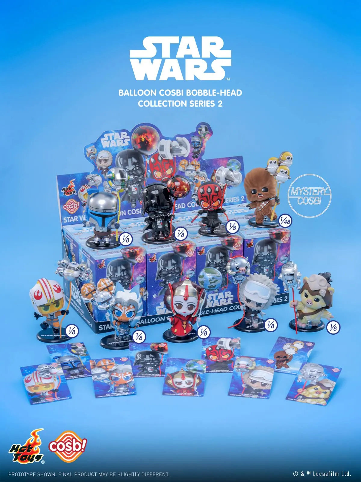 Hot Toys Star Wars Ballon Cosbi Collection Series 2
