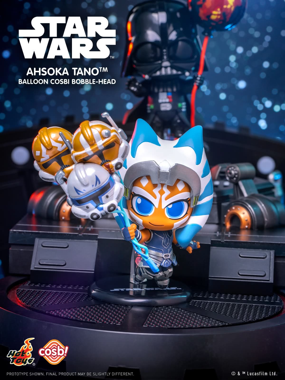 Hot Toys Star Wars Balloon Cosbi Collection Series 2 Bobble Head
