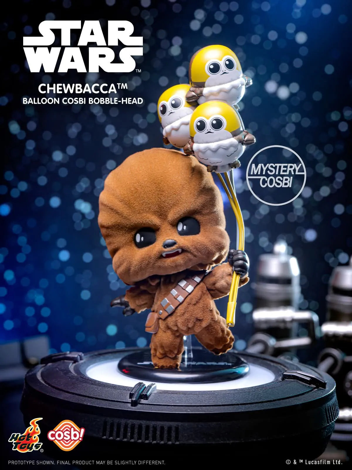 Hot Toys Star Wars Ballon Cosbi Collection Series 2 Chewbacca