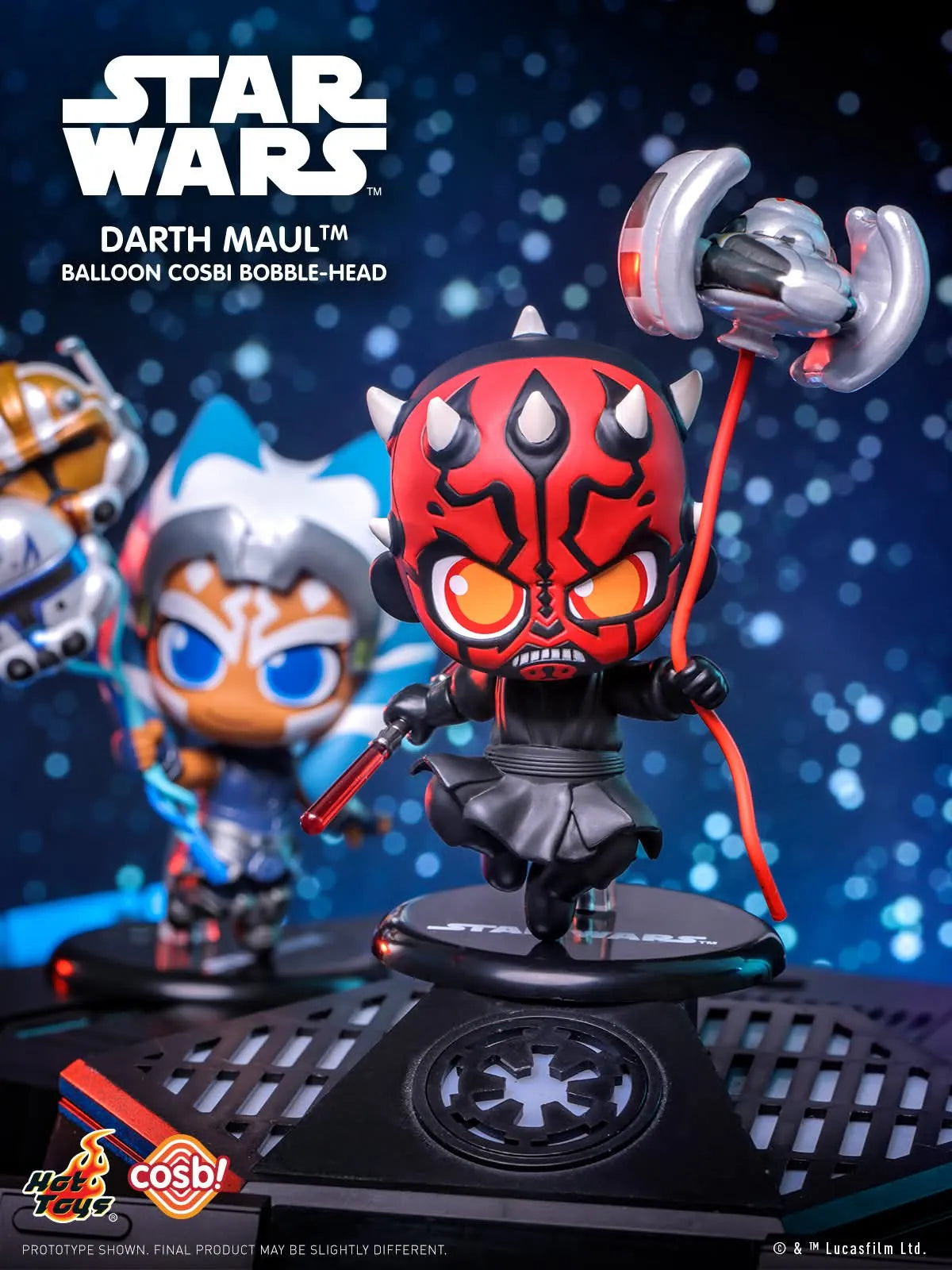 Hot Toys Star Wars Ballon Cosbi Collection Series 2 Darth Maul