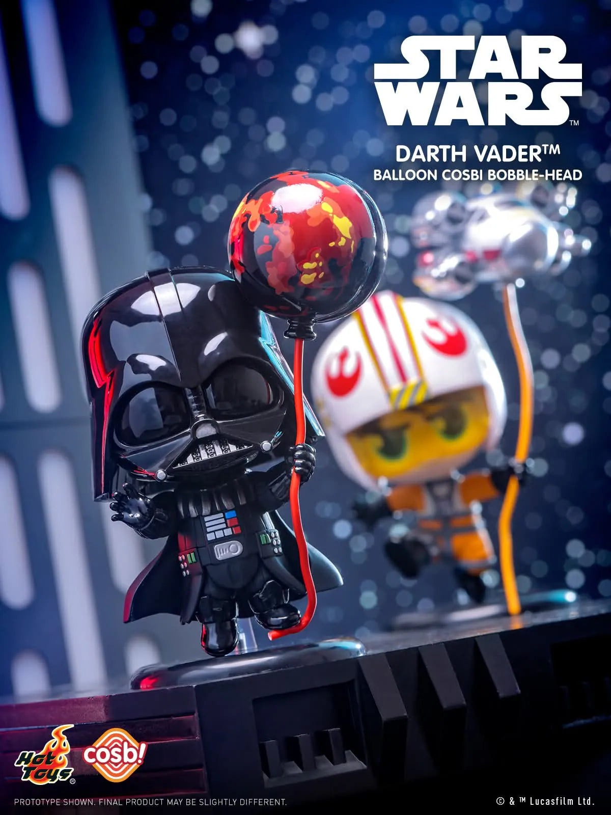 Hot Toys Star Wars Ballon Cosbi Collection Series 2 Darth Vader
