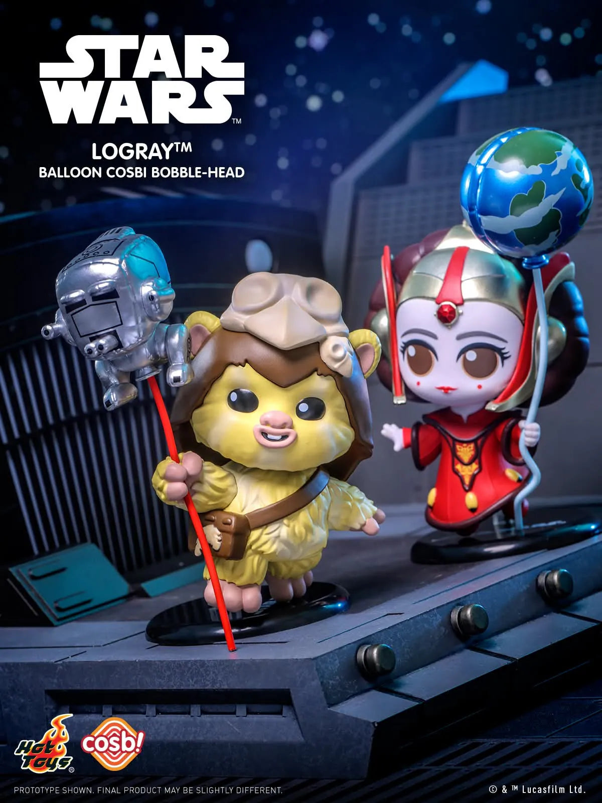 Hot Toys Star Wars Ballon Cosbi Collection Series 2 Logray