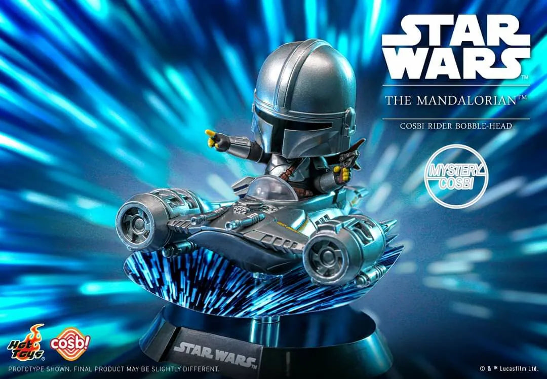 Hot Toys Star Wars Cosbi Rider Bobble-Head Collection (Series 2) Mandalorian