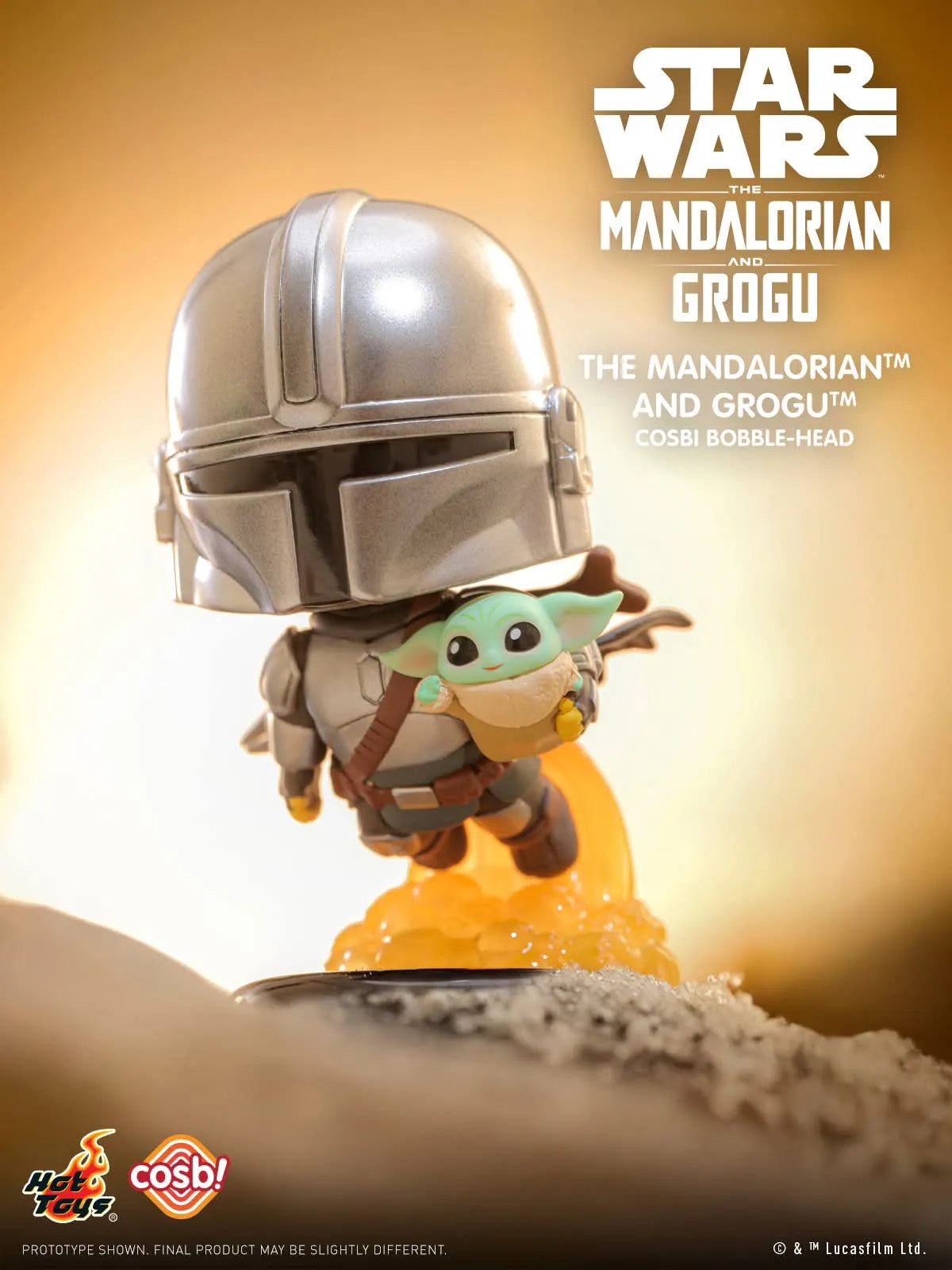 Hot Toys Star Wars The Mandalorian and Grogu Cosbi Collection Hot Toys Star Wars The Mandalorian and Grogu Cosbi Collection