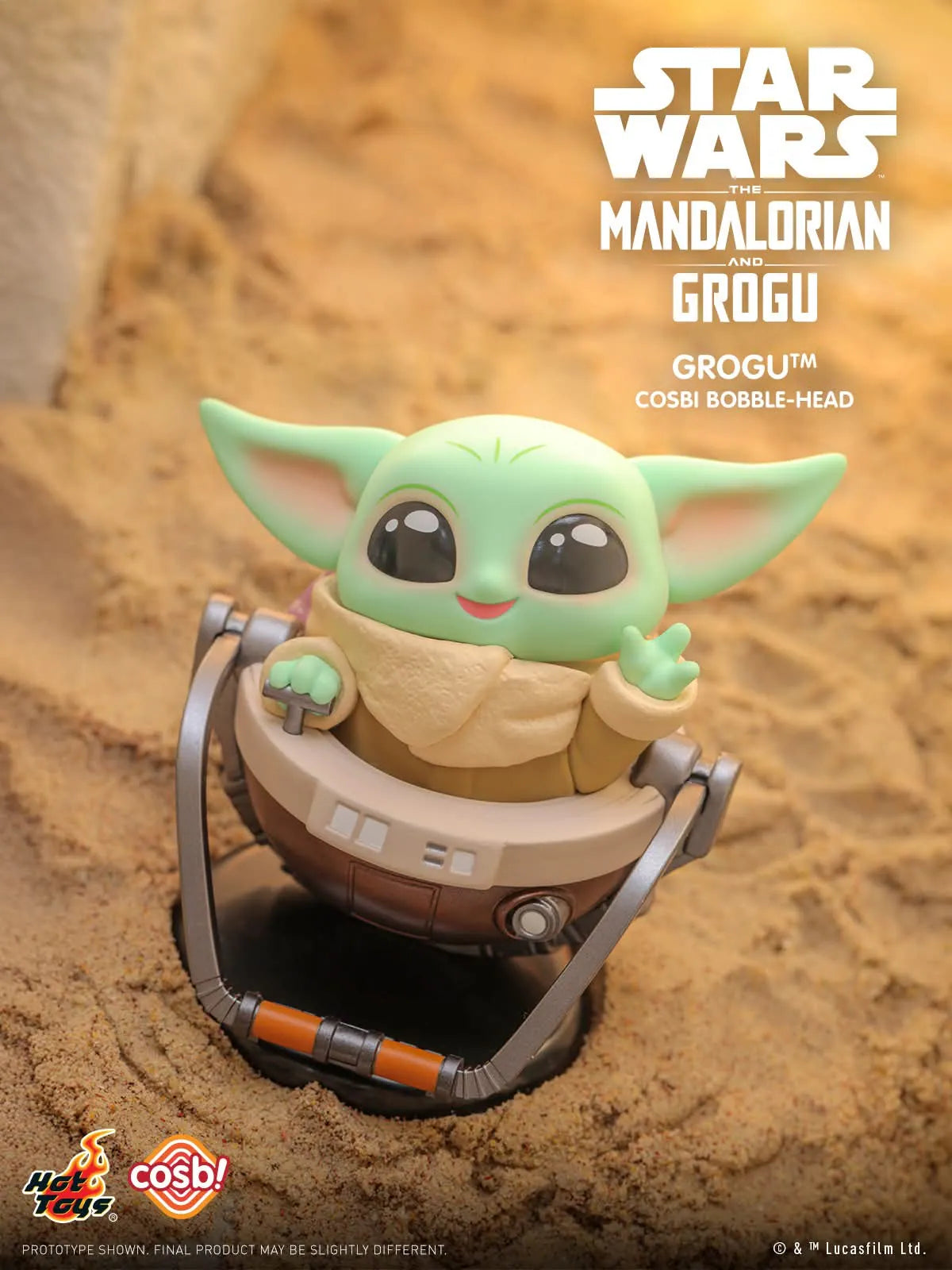 Grog Bilo Hot Toys Star Wars The Mandalorian and Grogu Cosbi Collection Figure ...