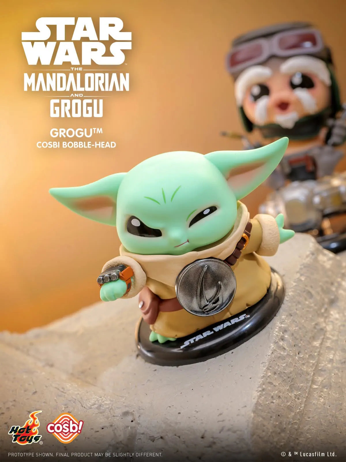 Hot Toys Star Wars The Mandalorian and Grogu Cosbi Collection Hot Toys Star Wars The Mandalorian and Grogu Cosbi Collection