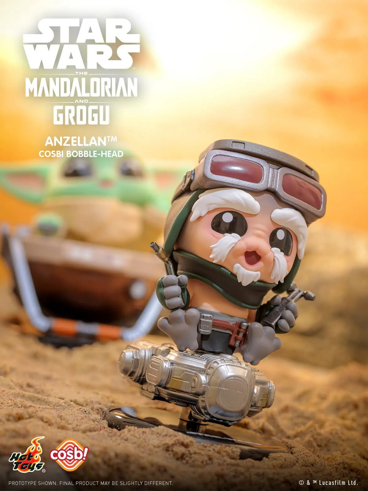 Hot Toys Star Wars The Mandalorian and Grogu Cosbi Collection