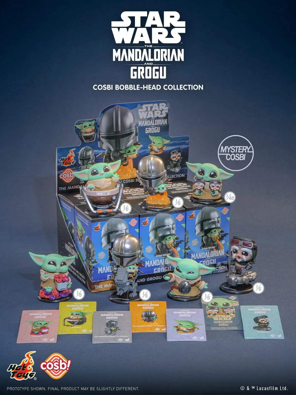 Hot Toys Star Wars The Mandalorian and Grogu Cosbi Collection