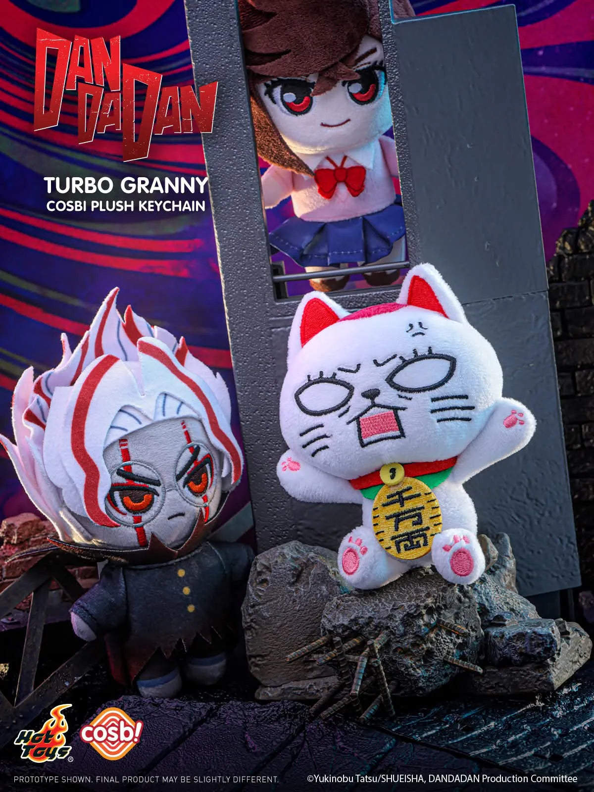 Hots Toys Dandadan Cosbi Plush Keychain Collection Turbo Granny