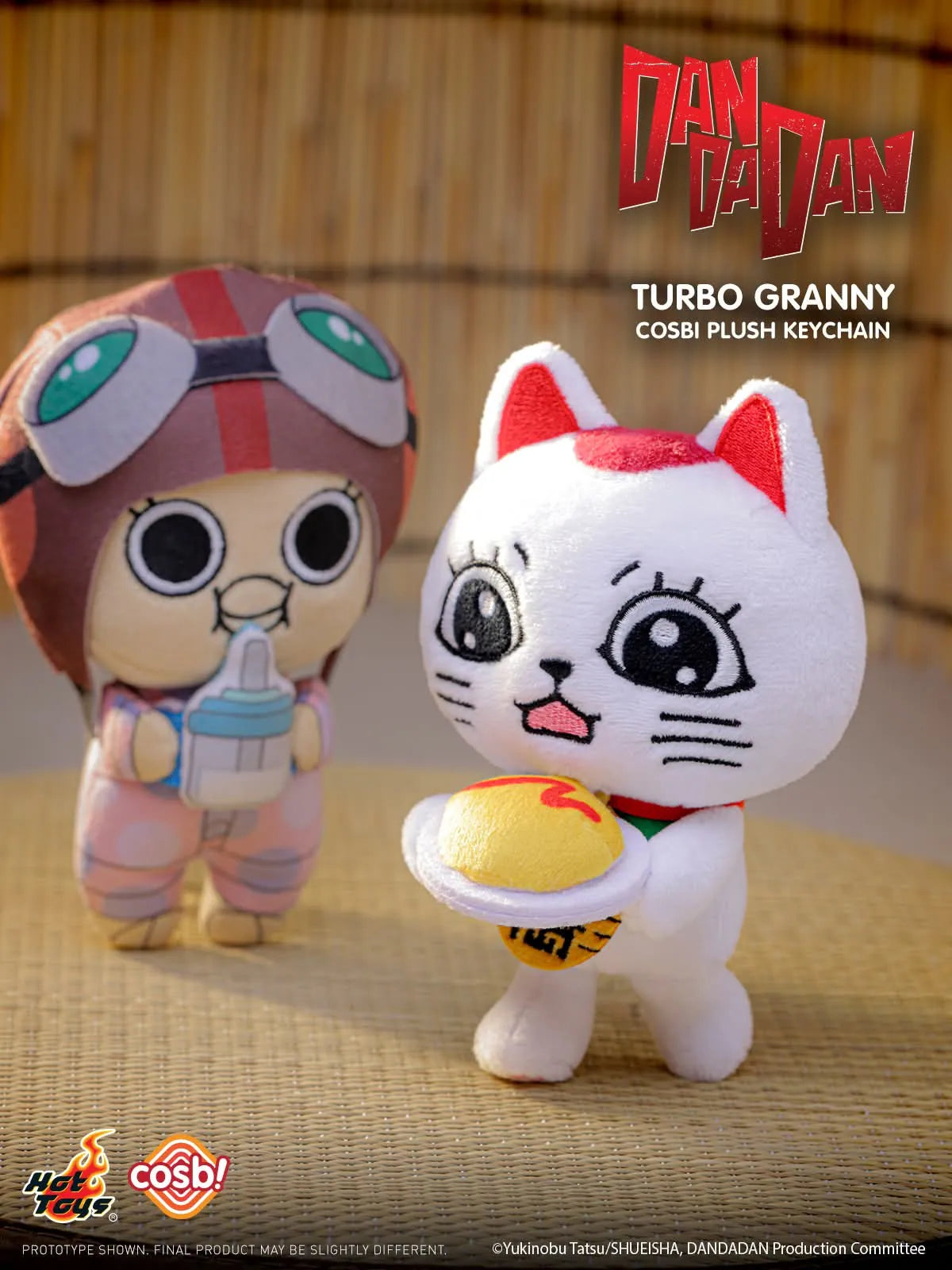 Hots Toys Dandadan Cosbi Plush Keychain Collection Turbo Granny