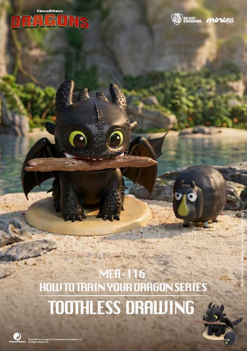 Beast Kingdom How to Train Your Dragon Series Blind Box Set MEA-116