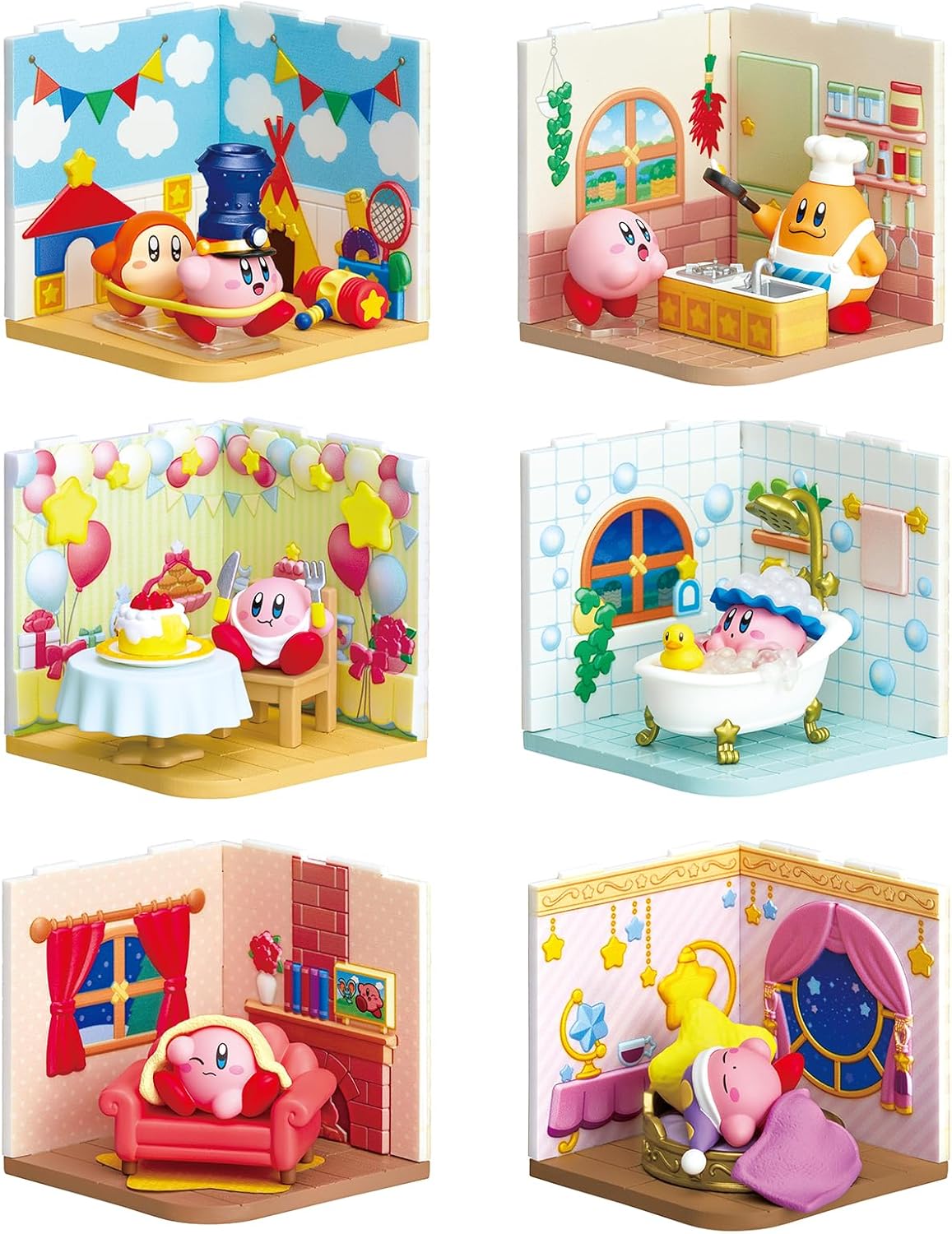 Re-Ment Kirby Wonder Room Mini Figures