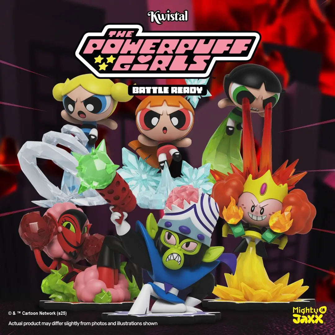 MIghty Jaxx Kwistal Powerpuff Girls Battle Ready Series