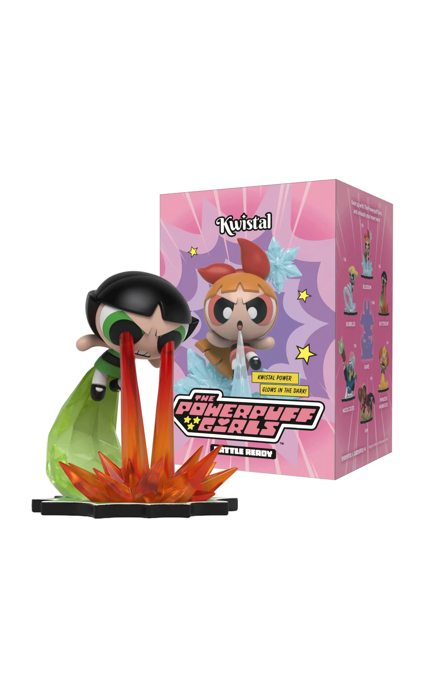 MIghty Jaxx Kwistal Powerpuff Girls Battle Ready Series