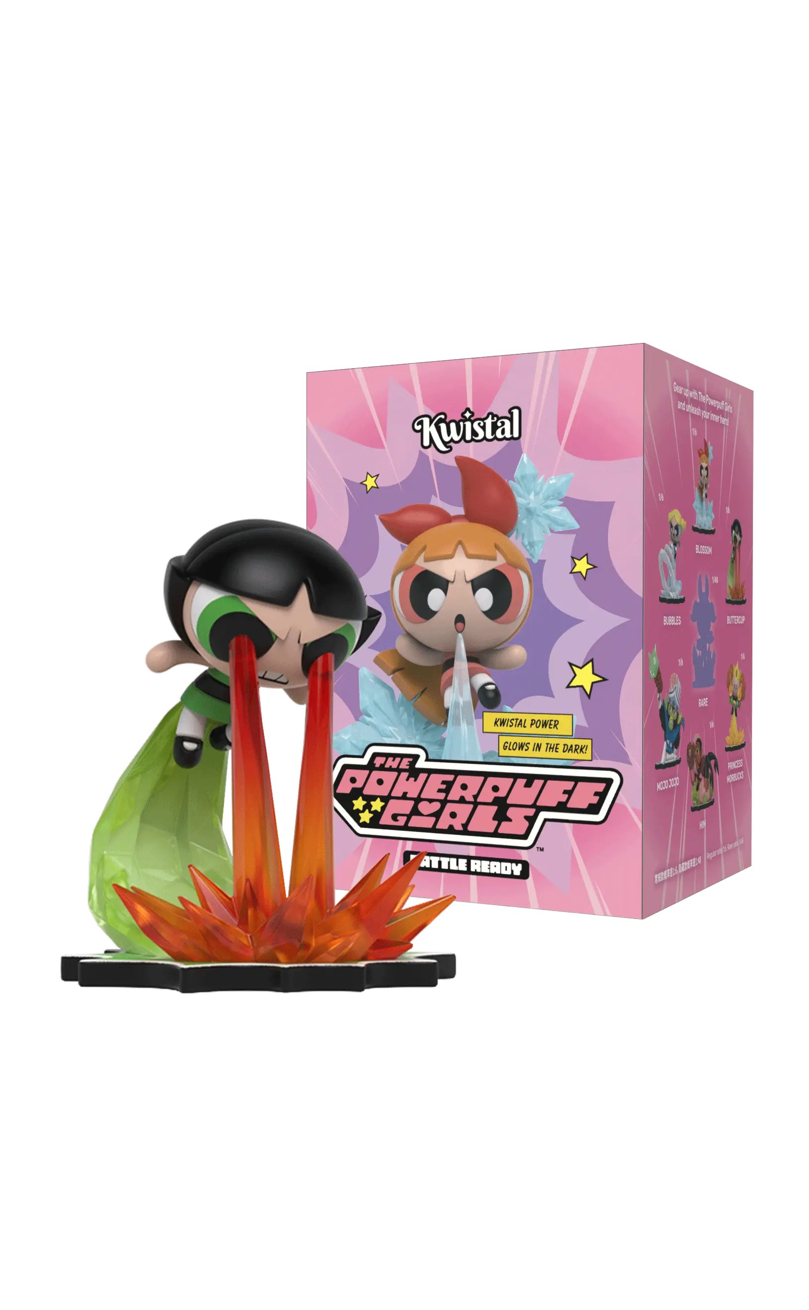 MIghty Jaxx Kwistal Powerpuff Girls Battle Ready Series