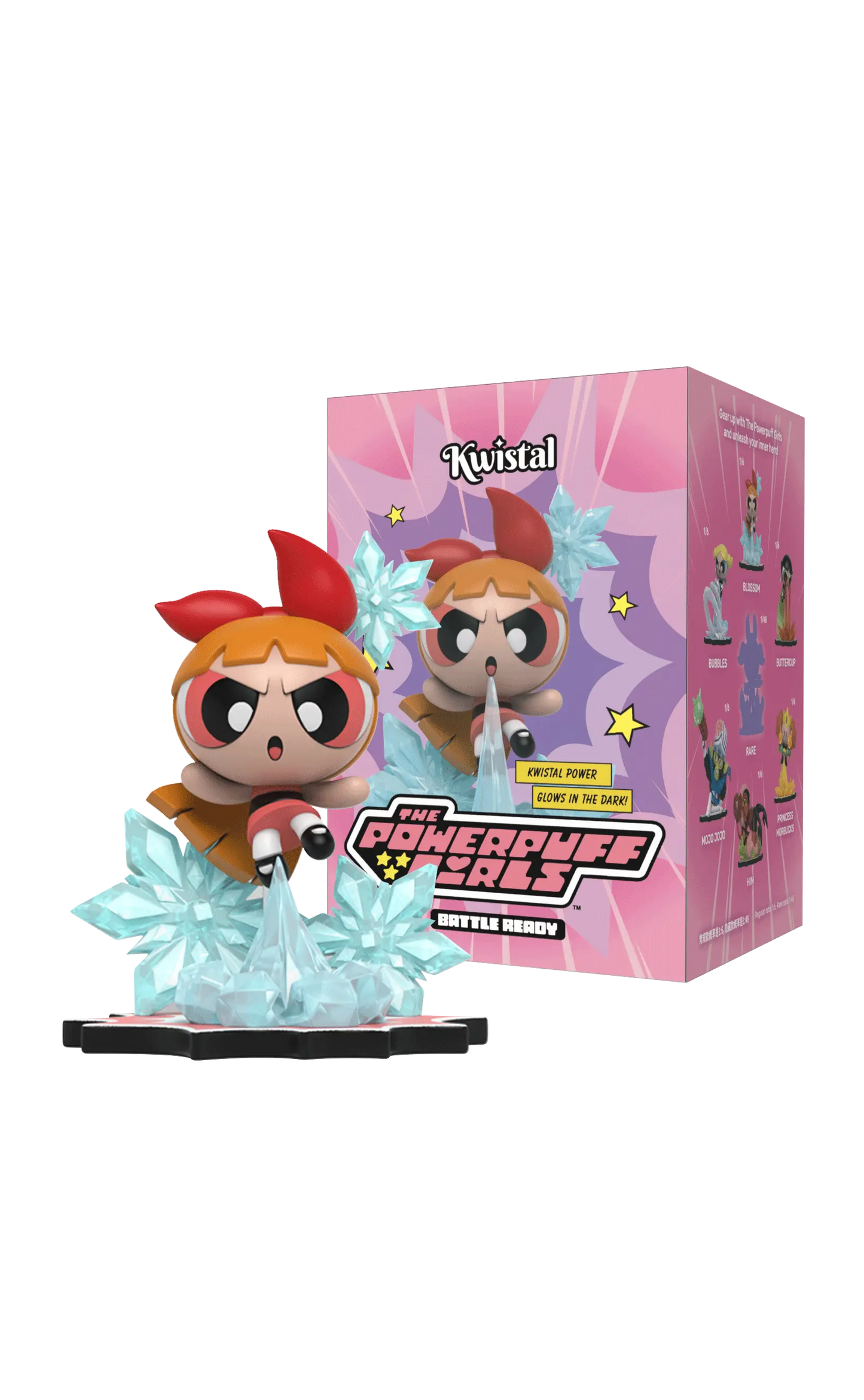 MIghty Jaxx Kwistal Powerpuff Girls Battle Ready Series