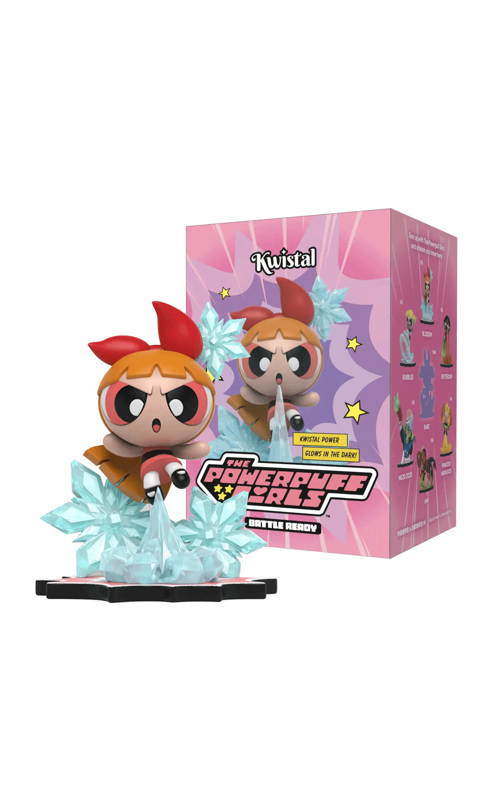 MIghty Jaxx Kwistal Powerpuff Girls Battle Ready Series
