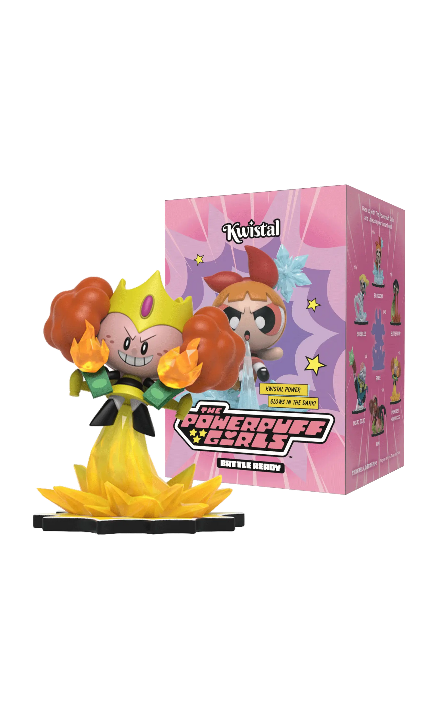 MIghty Jaxx Kwistal Powerpuff Girls Battle Ready Series