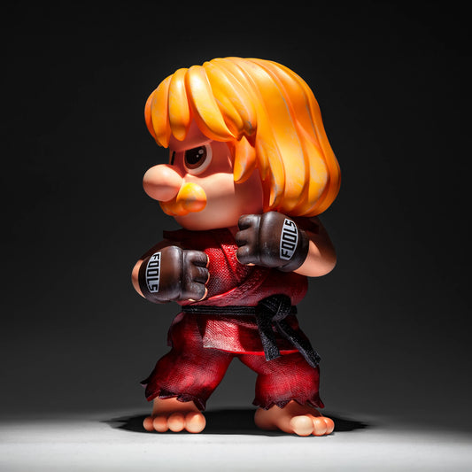 Fools Paradise Mario LEON SHORYUKEN Street Fighter Ken Figure