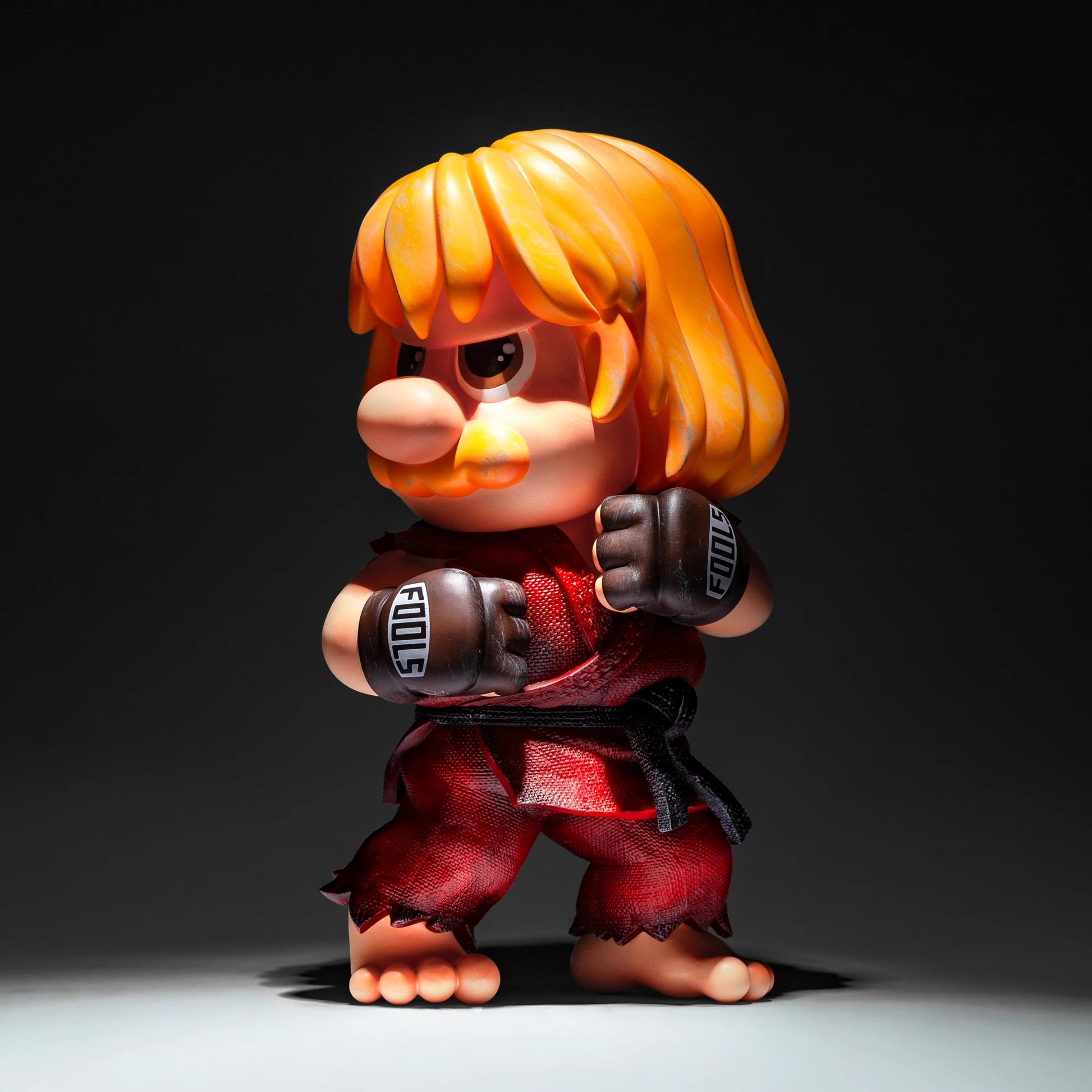 Fools Paradise Mario LEON SHORYUKEN Street Fighter Ken Figure
