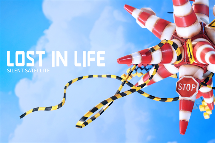 Sank Toys  Lost in Life-Silent Satellite-Blues Figure