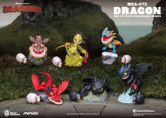 Beast Kingdom How to Train Your Dragon Series Blind Box Set 