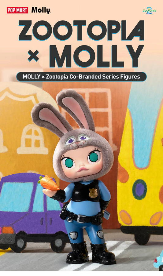 POP MART MOLLY × Zootopia Co-branded Series Figure