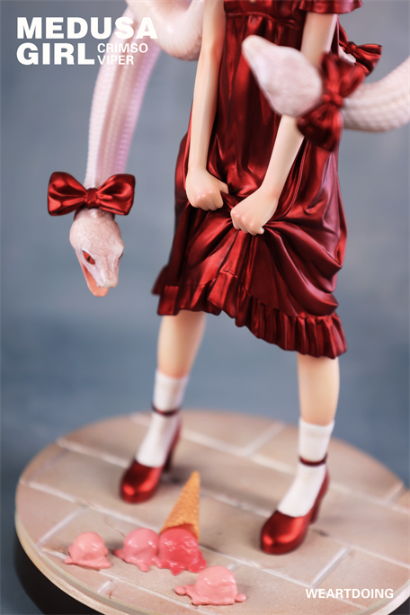 WeArtDoing x Yoshioka Medusa Girl Crimson Viper Art Figure