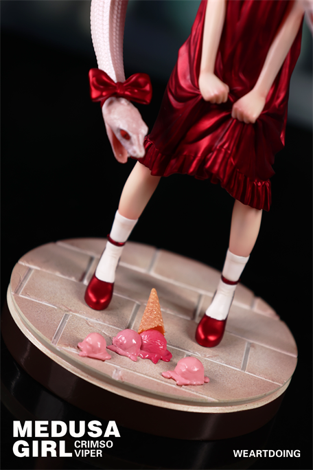 WeArtDoing x Yoshioka Medusa Girl Crimson Viper Art Figure